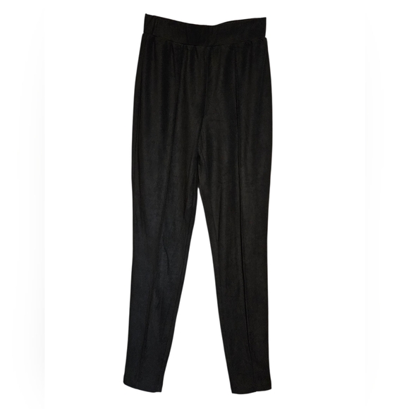 Francesca's Black High-Waisted Pants - Picture 1 of 7